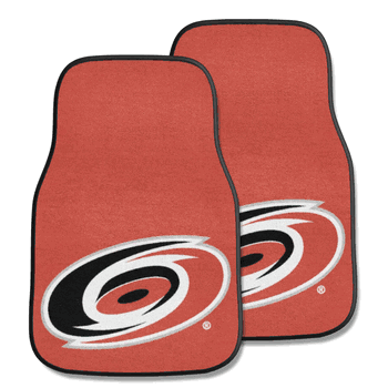 Carolina Hurricanes Front Carpet Car Mat Set - 2 Pieces