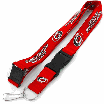Carolina Hurricanes Lanyard Red Alternate