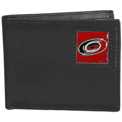 Carolina Hurricanes Leather Bi-fold Wallet