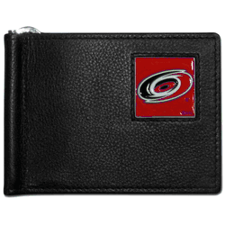 Carolina Hurricanes Leather Bill Clip Wallet
