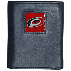 Carolina Hurricanes Leather Tri-fold Wallet
