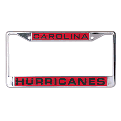 Carolina Hurricanes License Plate Frame - Inlaid