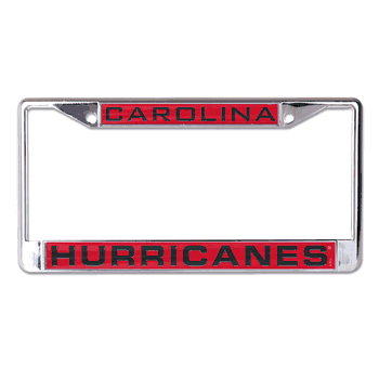 Carolina Hurricanes License Plate Frame - Inlaid