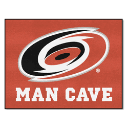Carolina Hurricanes Man Cave All-Star Rug - 34 in. x 42.5 in.