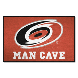 Carolina Hurricanes Man Cave Starter Mat Accent Rug - 19in. x 30in.