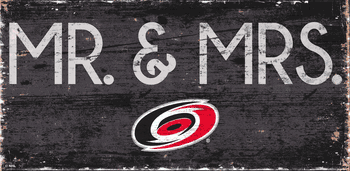 Carolina Hurricanes Mr. & Mrs. Sign
