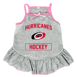 Carolina Hurricanes Pet Dress Grey Type XLarge