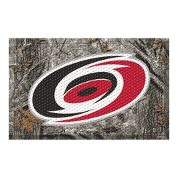 Carolina Hurricanes Rubber Scraper Door Mat Camo