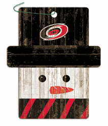 Carolina Hurricanes Snowman Ornament