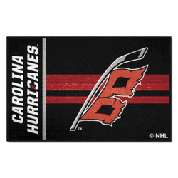 Carolina Hurricanes Starter Mat Accent Rug - 19in. x 30in. Uniform Alternate Design