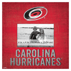 Carolina Hurricanes Team Name 10"x10" Frame  Sign