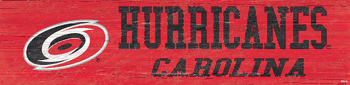Carolina Hurricanes Team Name 6x24 Sign