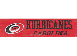 Carolina Hurricanes Team Name 6x24 Sign