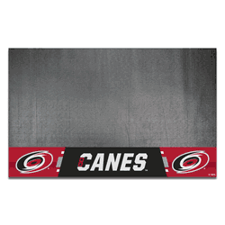 Carolina Hurricanes Vinyl Grill Mat - 26in. x 42in.