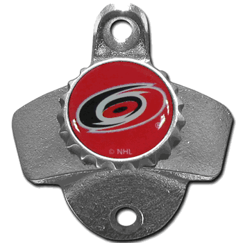 Carolina Hurricanes Wall Mounted Bottle Opener