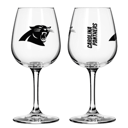 Carolina Panthers 12oz Gameday Stemmed Wine Glass