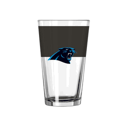 Carolina Panthers 16oz Colorblock Pint Glass