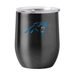 Carolina Panthers 16oz Gameday Stainless Curved Beverage