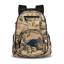 Carolina Panthers 19" Premium Laptop Backpack, Camo