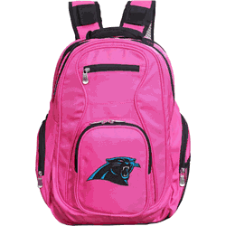 Carolina Panthers 19" Premium Laptop Backpack, Pink