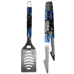 Carolina Panthers 2 pc Steel Tailgate BBQ Set