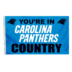 Carolina Panthers 3 Ft. X 5 Ft. Flag W/Grommetts