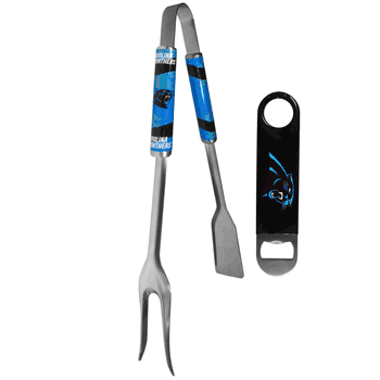 Carolina Panthers 3 in 1 BBQ Tool and Bottle Opener