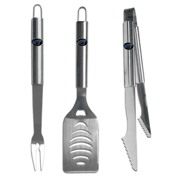 Carolina Panthers 3 pc Stainless Steel BBQ Set