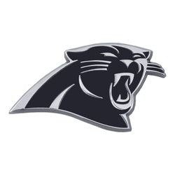 Carolina Panthers 3D Chrome Metal Emblem