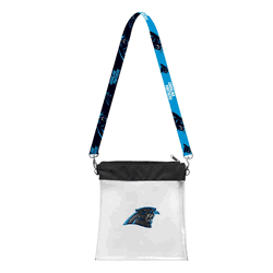Carolina Panthers 3D Logo Clear Satchelette