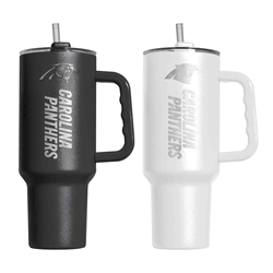 Carolina Panthers 40oz Etch SS Tumbler 2 Pack