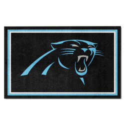 Carolina Panthers 4ft. x 6ft. Plush Area Rug