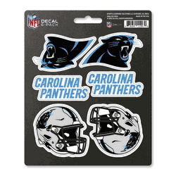 Carolina Panthers 6 Count Mini Decal Sticker Pack