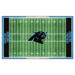 Carolina Panthers 6 ft. x 10 ft. Plush Area Rug