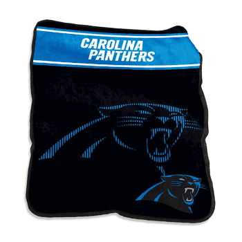 Carolina Panthers 60x80 Raschel Throw