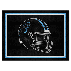 Carolina Panthers 8ft. x 10 ft. Plush Area Rug