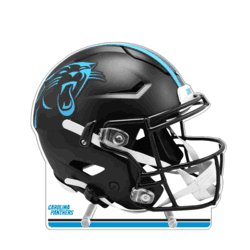 Carolina Panthers Acrylic Standee, Alternative Helmet