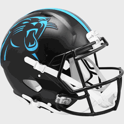 Carolina Panthers  Authentic Speed Full Size Football Helmet 2022 Alternate On-Field