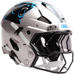 Carolina Panthers Axiom Authentic Full Size Football Helmet