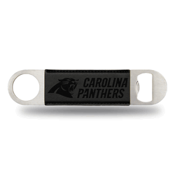 Carolina Panthers Black Laser Engraved Bar Blade