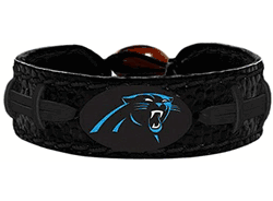 Carolina Panthers Bracelet Team Color Tonal Black Football CO