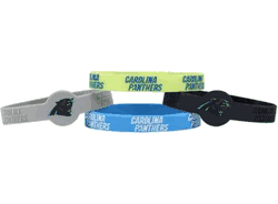 Carolina Panthers Bracelets 4 Pack Silicone