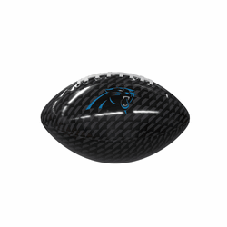 Carolina Panthers Carbon Fiber Mini-Size Glossy Football