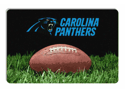 Carolina Panthers Classic NFL Football Pet Bowl Mat - L