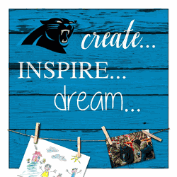 Carolina Panthers Create, Inspire, Dream Sign