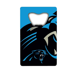 Carolina Panthers Credit Card Style Bottle Opener - 2 x 3.25