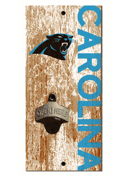 Carolina Panthers Distressed Bottle Opener