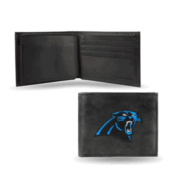 Carolina Panthers  Embroidered Bill-fold Wallet