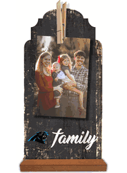 Carolina Panthers Family Clothespin 6x12