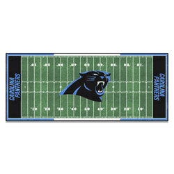 Carolina Panthers Field Runner Mat - 30in. x 72in.